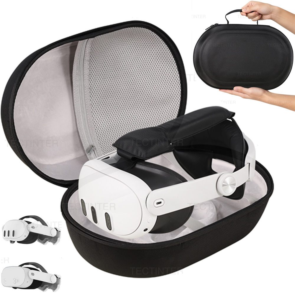 Vr Carrying Case Hard Travel Storage - Портативный чехол-кейс для Meta Quest 3/3S,