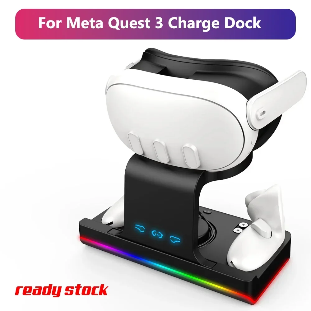 Head Strap With Battery Pack Vr Elite - Зарядная док-станция для Meta Quest 3,