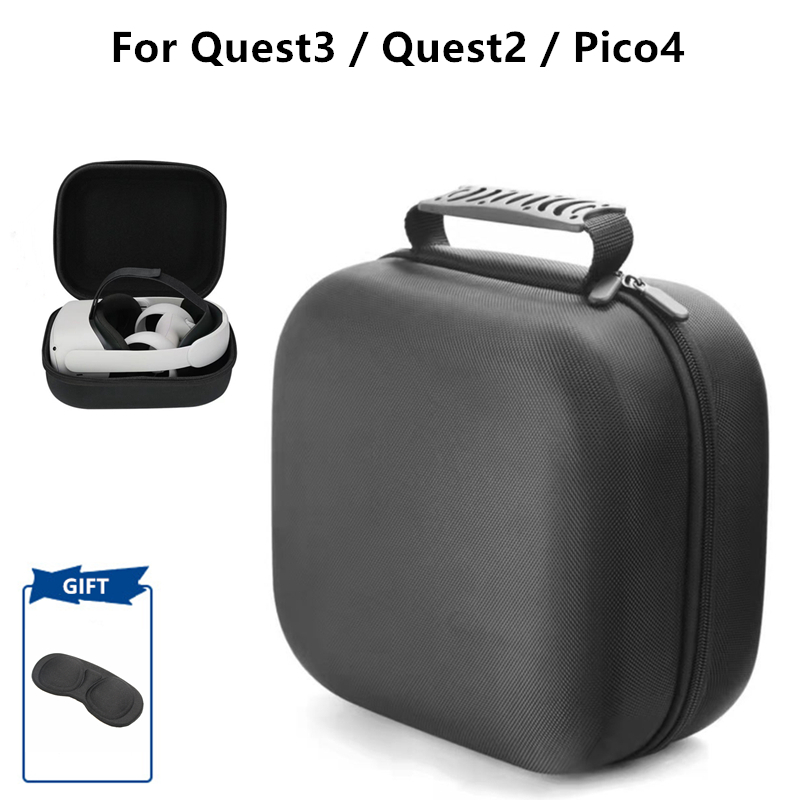 Vr Carrying Case Hard Travel Storage - Для Quest3/Quest2/Pico4: портативный футляр для переноски