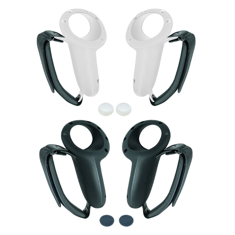 Vr Controller Grips Silicone Knuckles Strap - Силиконовый защитный чехол с ремешком на