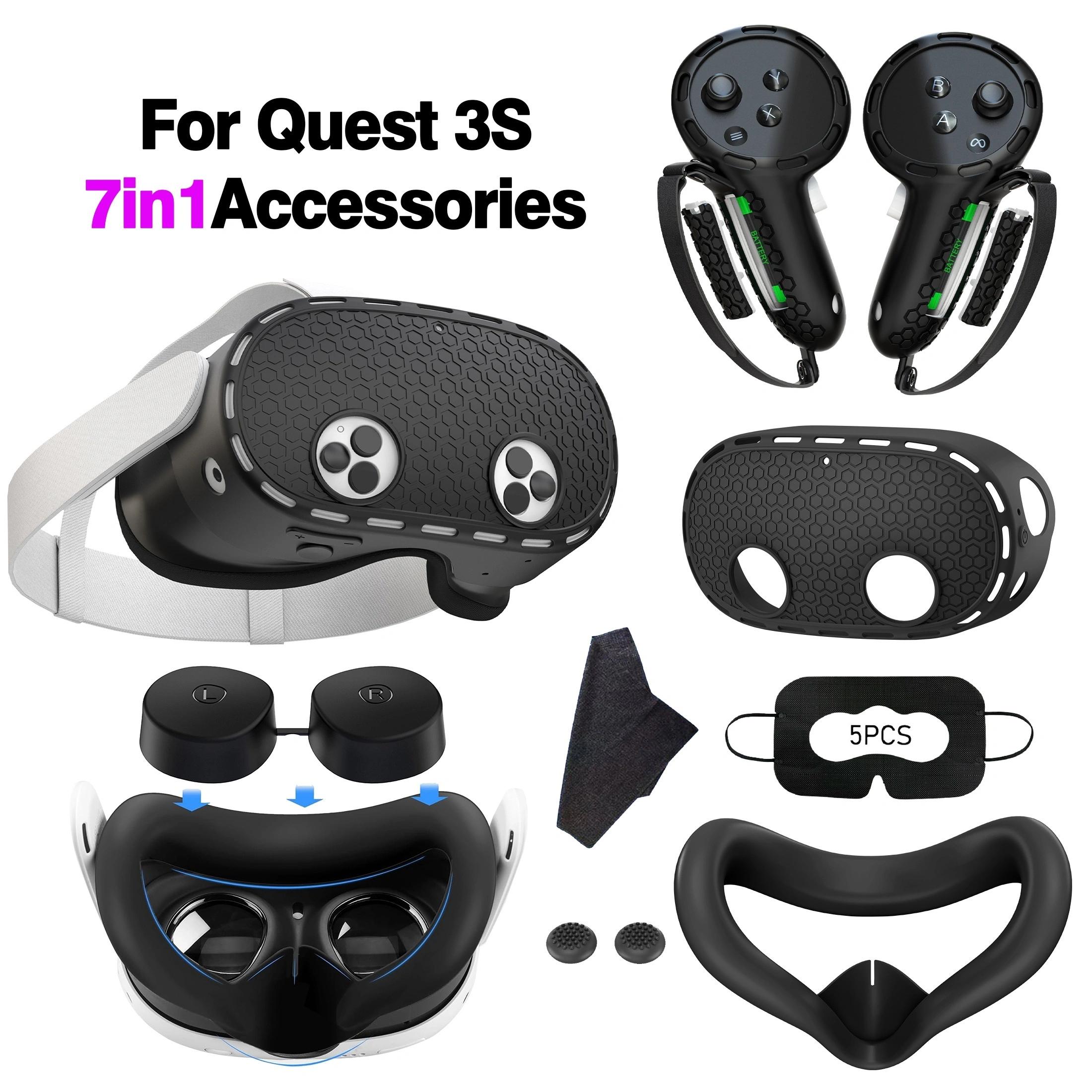 Vr Controller Grips Silicone Knuckles Strap - Набор силиконовых чехлов для Meta/Oculus Quest