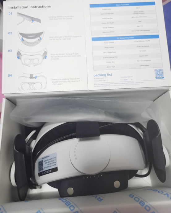 Совместим с магнитным аккумуля – обзор и цена Head Strap With Battery Pack Vr Elite