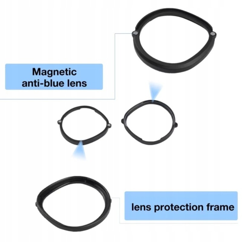 Магнитные оправы для очков Met – обзор и цена Vr Prescription Lens Magnetic Inserts