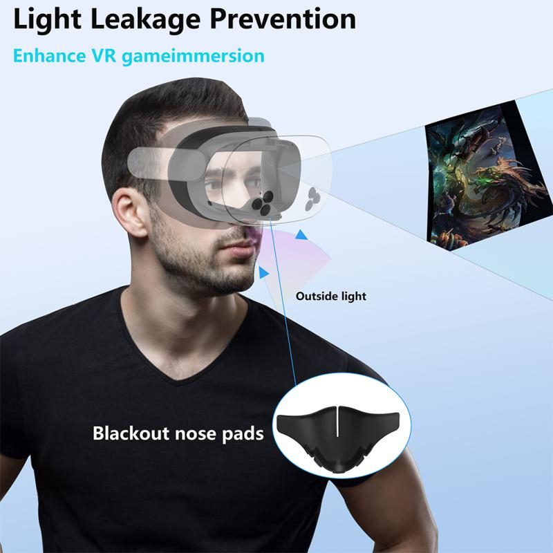 6 шт. сменных накладок на лице – обзор и цена Vr Facial Interface Foam Pad Leather