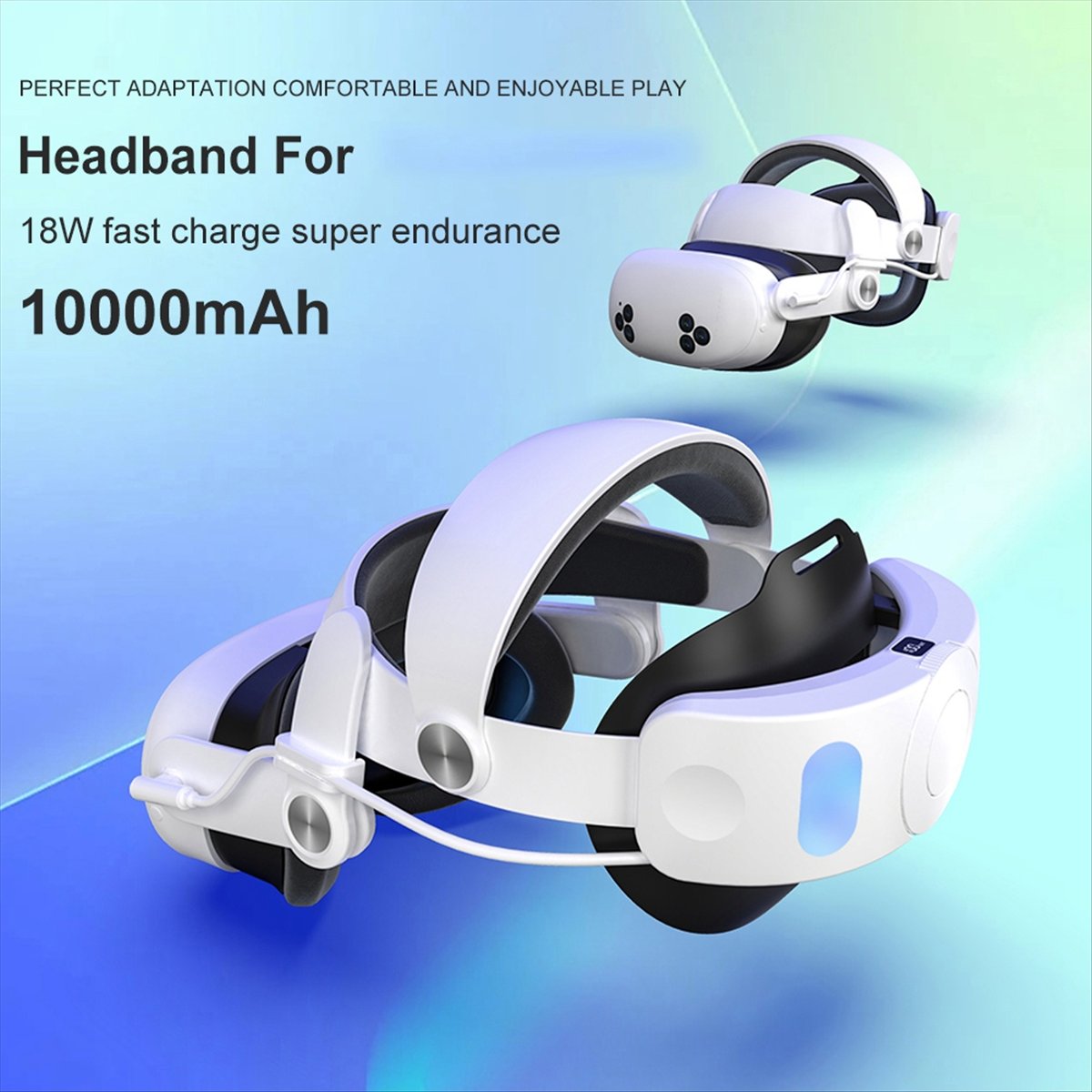 Ремешок на голову (DT37) с акк – обзор и цена Head Strap With Battery Pack Vr Elite