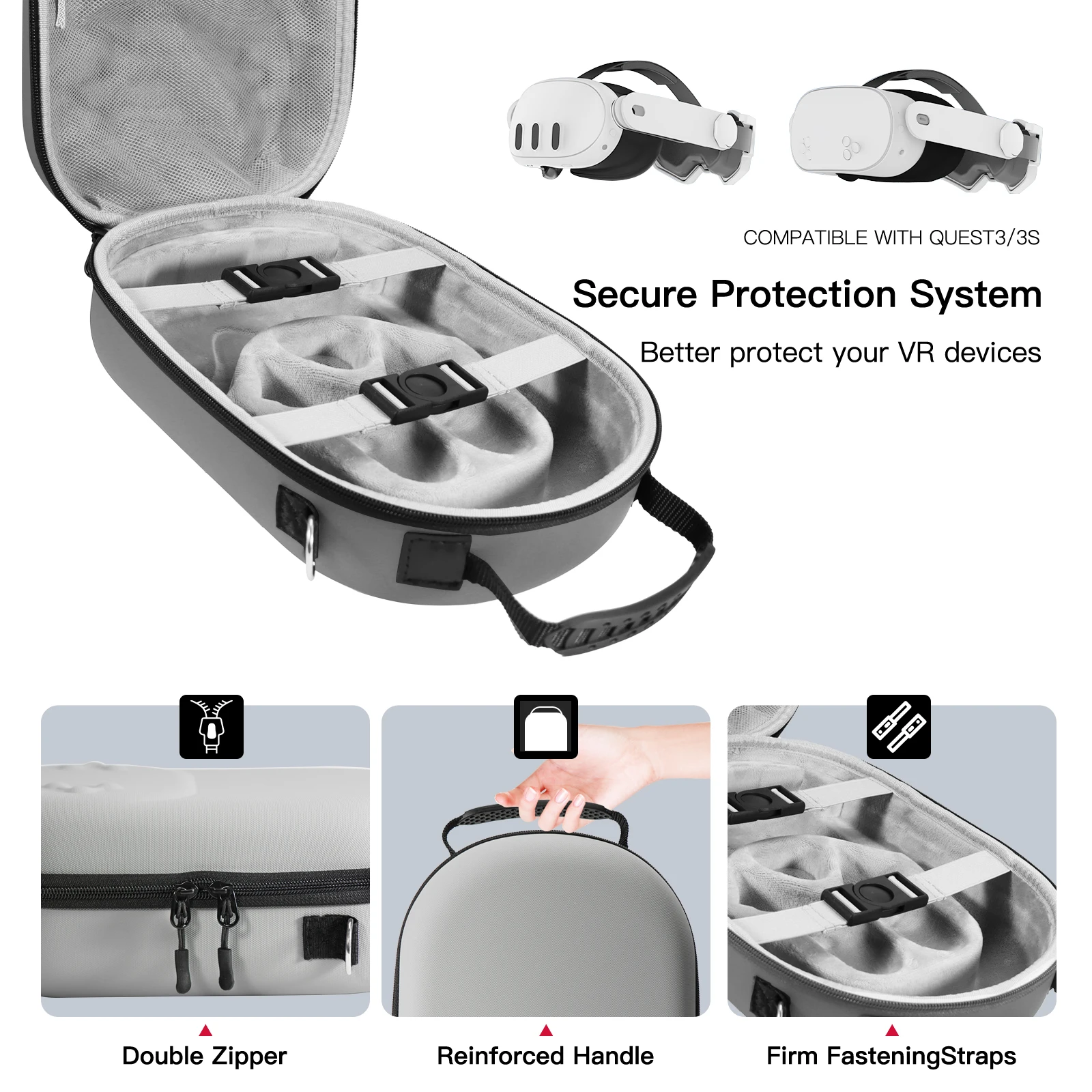 Жесткий чехол для переноски, у – обзор и цена Vr Carrying Case Hard Travel Storage