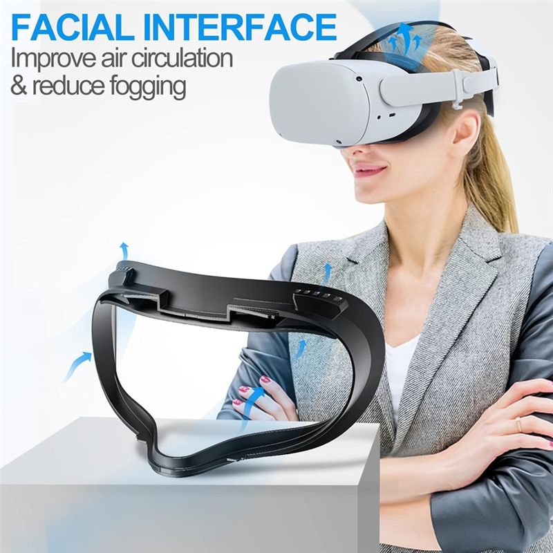 Насадка для лица ABGI и защитн – обзор и цена Vr Facial Interface Foam Pad Leather