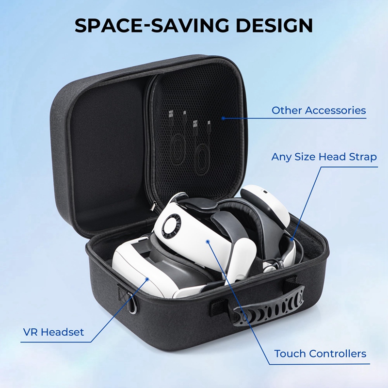 Чехол для хранения 3 аксессуар – обзор и цена Vr Carrying Case Hard Travel Storage