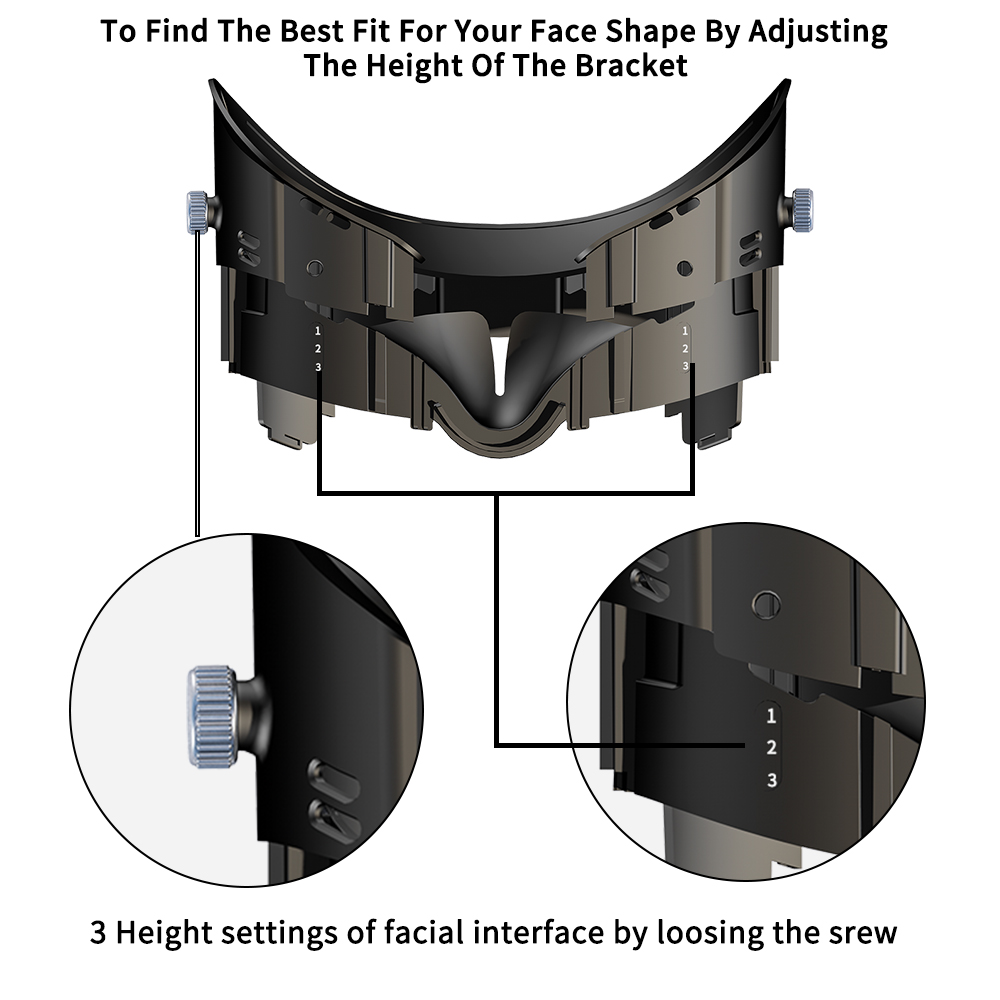 Регулируемый сменный кронштейн – обзор и цена Vr Facial Interface Foam Pad Leather