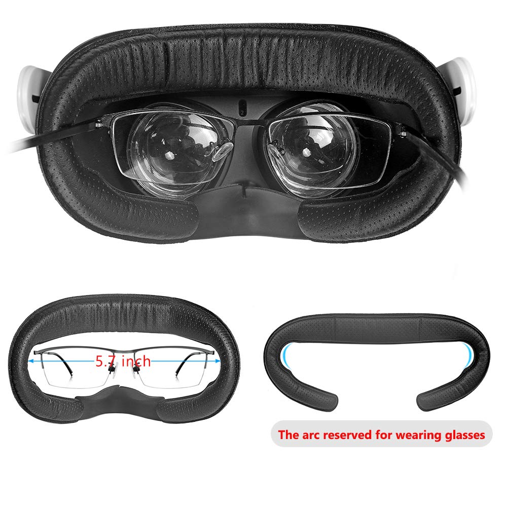 Сменная маска для глаз VR, пор – обзор и цена Vr Facial Interface Foam Pad Leather