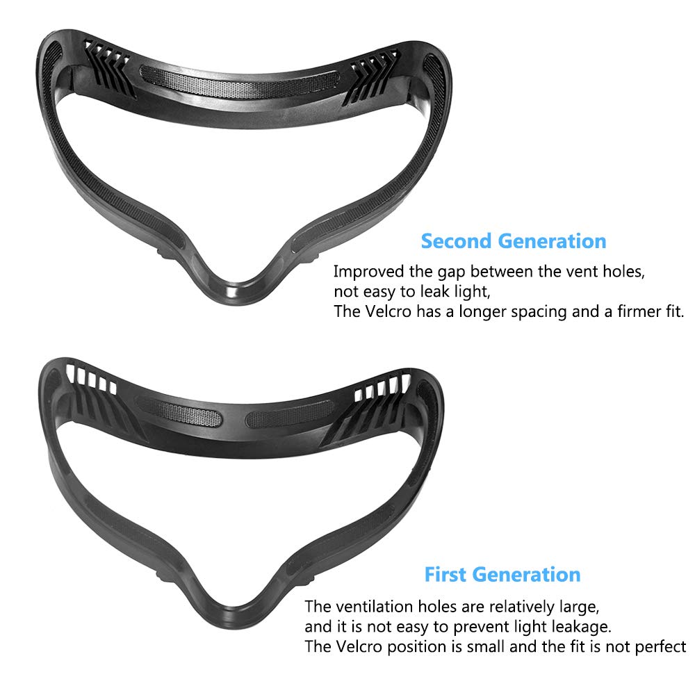 Сменная маска для глаз VR, пор – обзор и цена Vr Facial Interface Foam Pad Leather