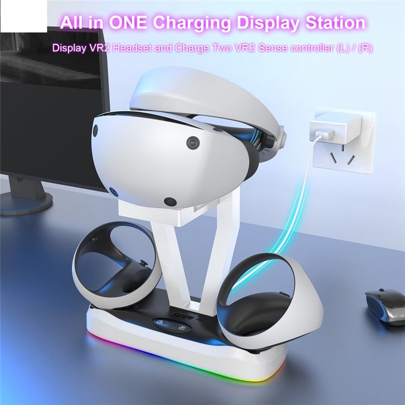 【Зарядное устройство】 Магнитна – обзор и цена Vr Charging Dock Stand Dual Controller