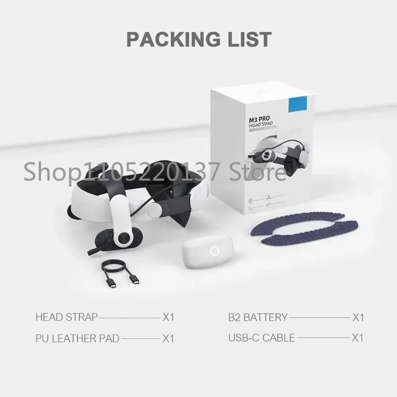 Ремешок на голову B-O-B-O M3 P – обзор и цена Head Strap With Battery Pack Vr Elite