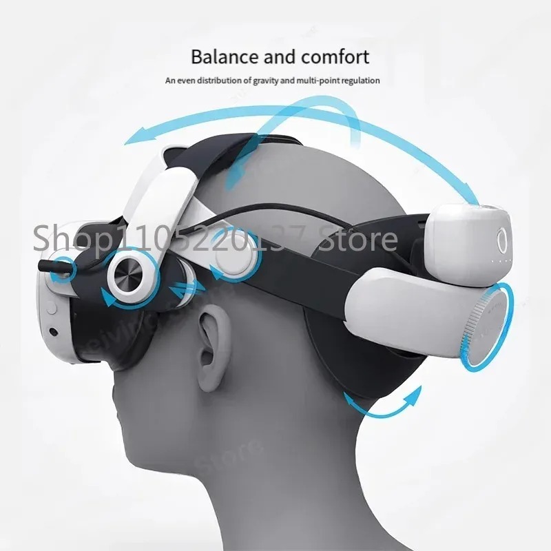 Ремешок на голову B-O-B-O M3 P – обзор и цена Head Strap With Battery Pack Vr Elite